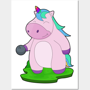 Unicorn Bowling Bowling ball Posters and Art